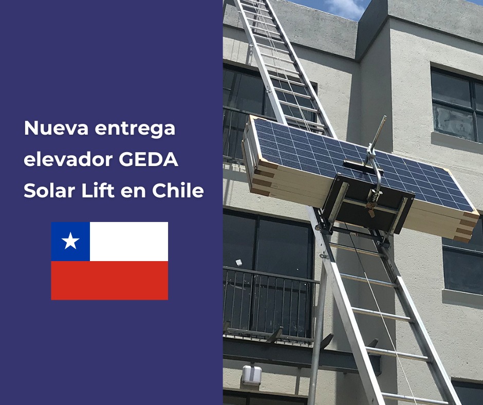 CEM Elevadores vende sus primeros elevadores GEDA Solar Lift en Chile a la empresa S&L Importadora